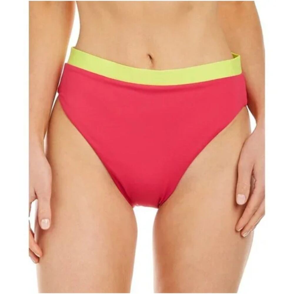 Andie Swim The Banded Cheeky Bikini Bottom Y2K Summer Preppy Vacation Beach S